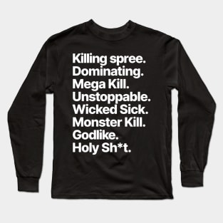 Killing Spree Ancients Long Sleeve T-Shirt